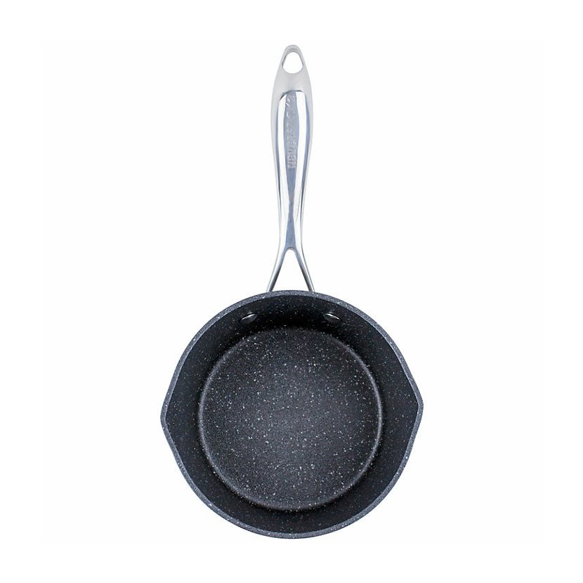 Stielkasserolle NEVERSTICK2 16 cm, Aluminium, Eaziglide