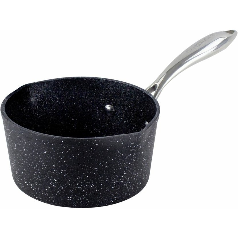 Stielkasserolle NEVERSTICK2 16 cm, Aluminium, Eaziglide