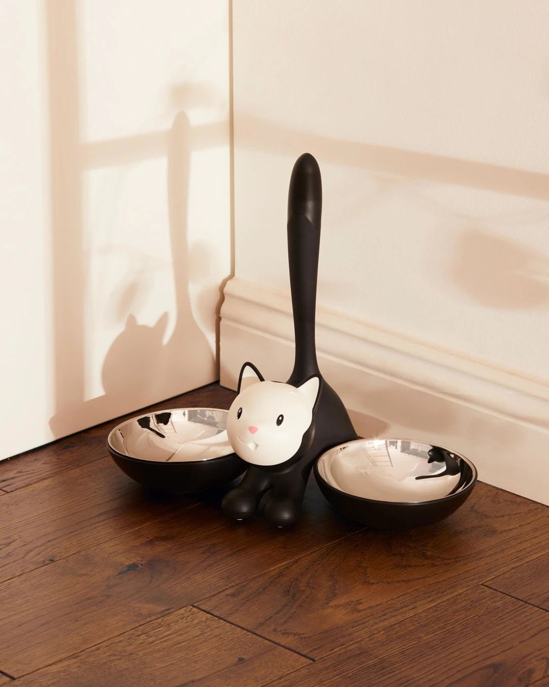 Katzennapf TIGRITO, schwarz, Alessi