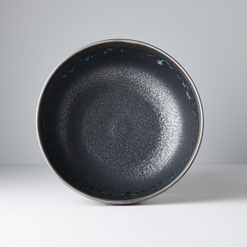 Servierschüssel BLACK MATT 24 cm, 1800 ml, MIJ