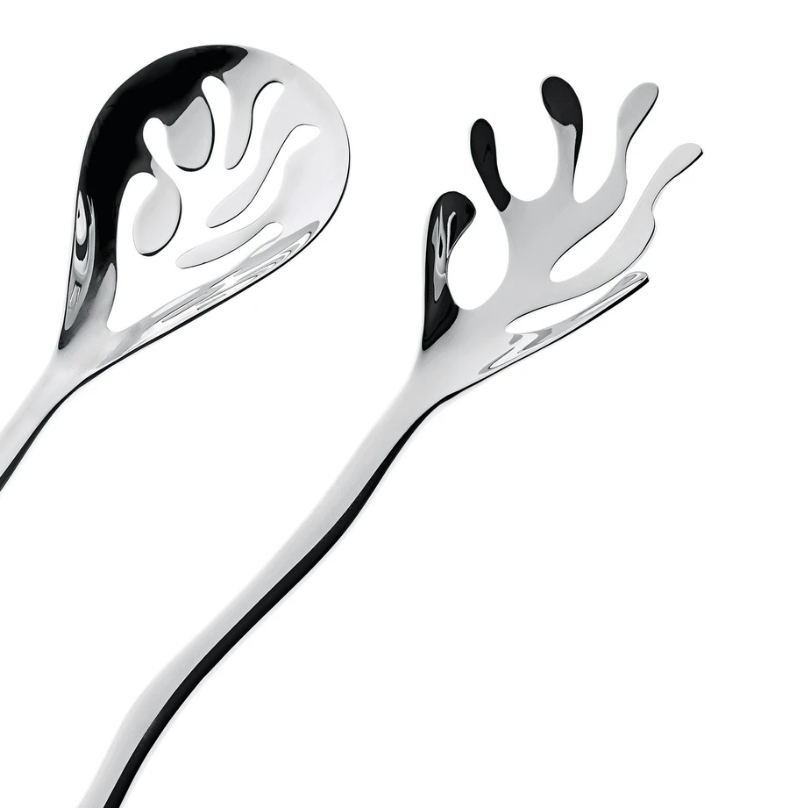 Salatbesteck MEDITERRANEO, 2-teilig, Alessi