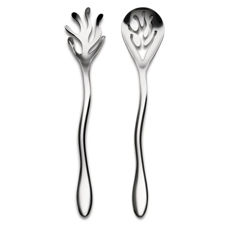Salatbesteck MEDITERRANEO, 2-teilig, Alessi