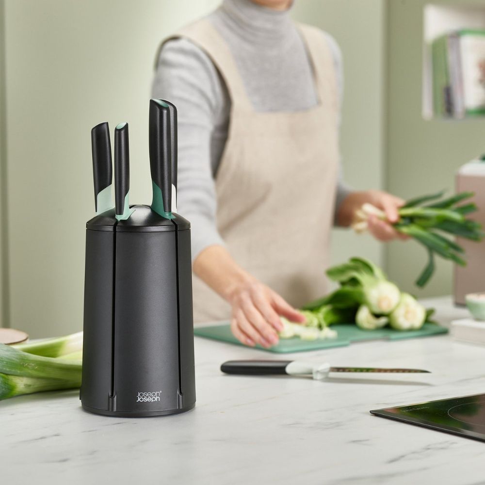 Messerset ELEVATE 10541, 6-teilig, mit Drehständer, Joseph Joseph