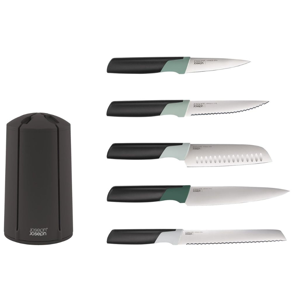 Messerset ELEVATE 10541, 6-teilig, mit Drehständer, Joseph Joseph