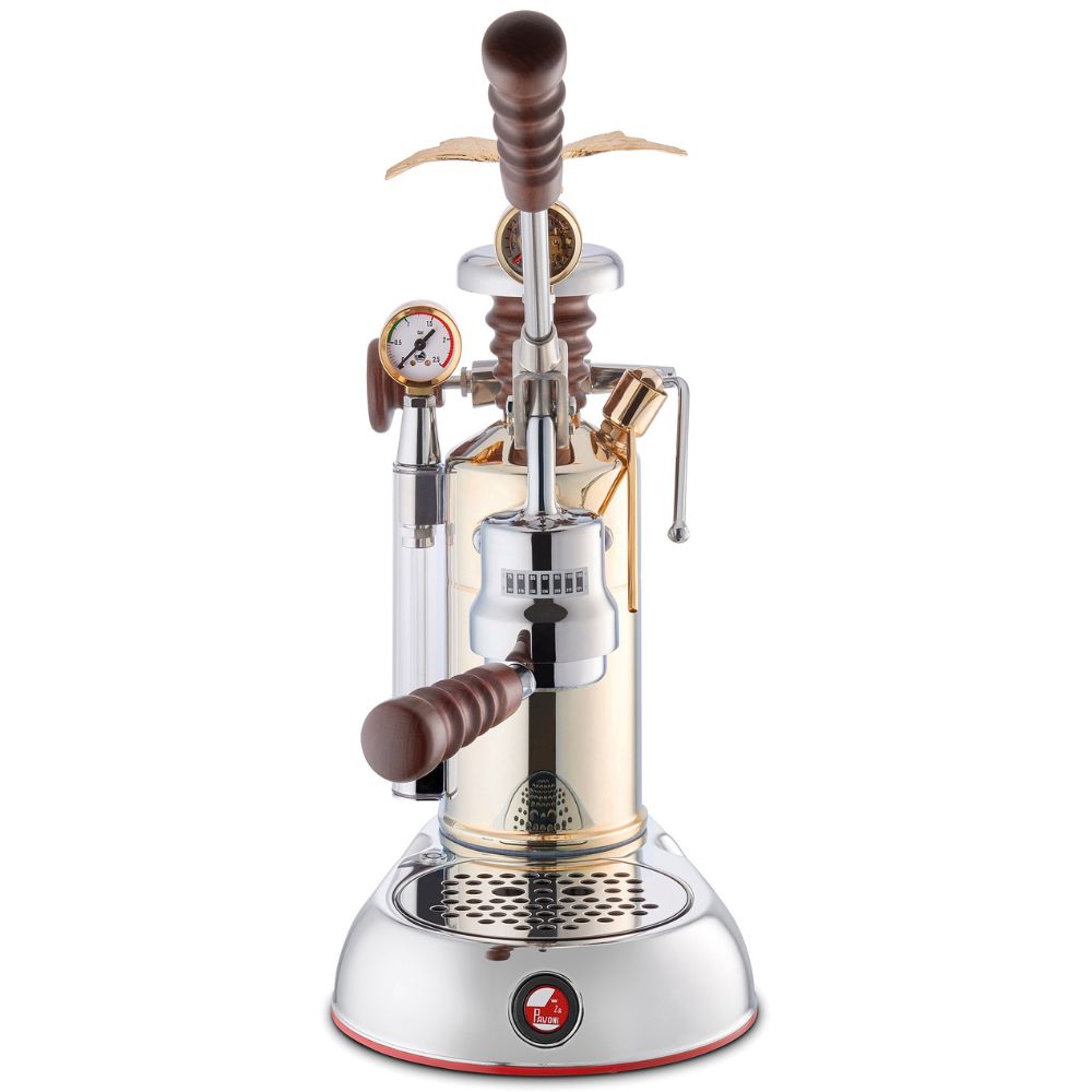Handhebelmaschine ESPERTO COMPETENTE, Gold, La Pavoni