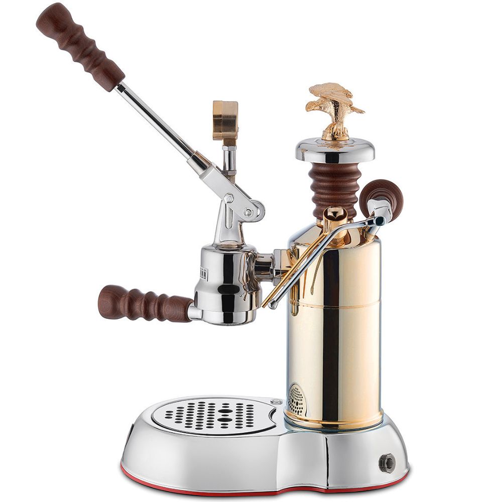 Handhebelmaschine ESPERTO COMPETENTE, Gold, La Pavoni