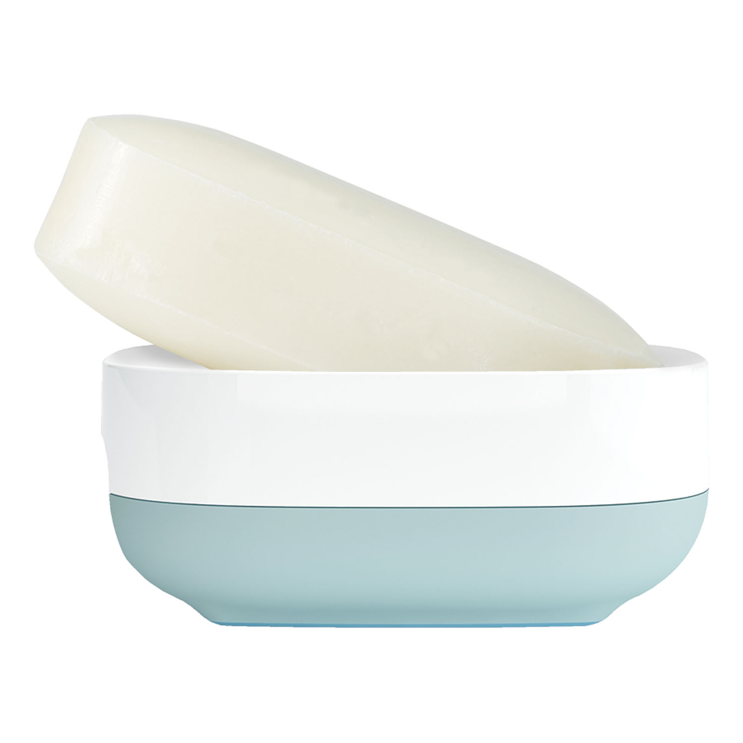 Seifenschale SLIM 70502, weiß/blau, Joseph Joseph