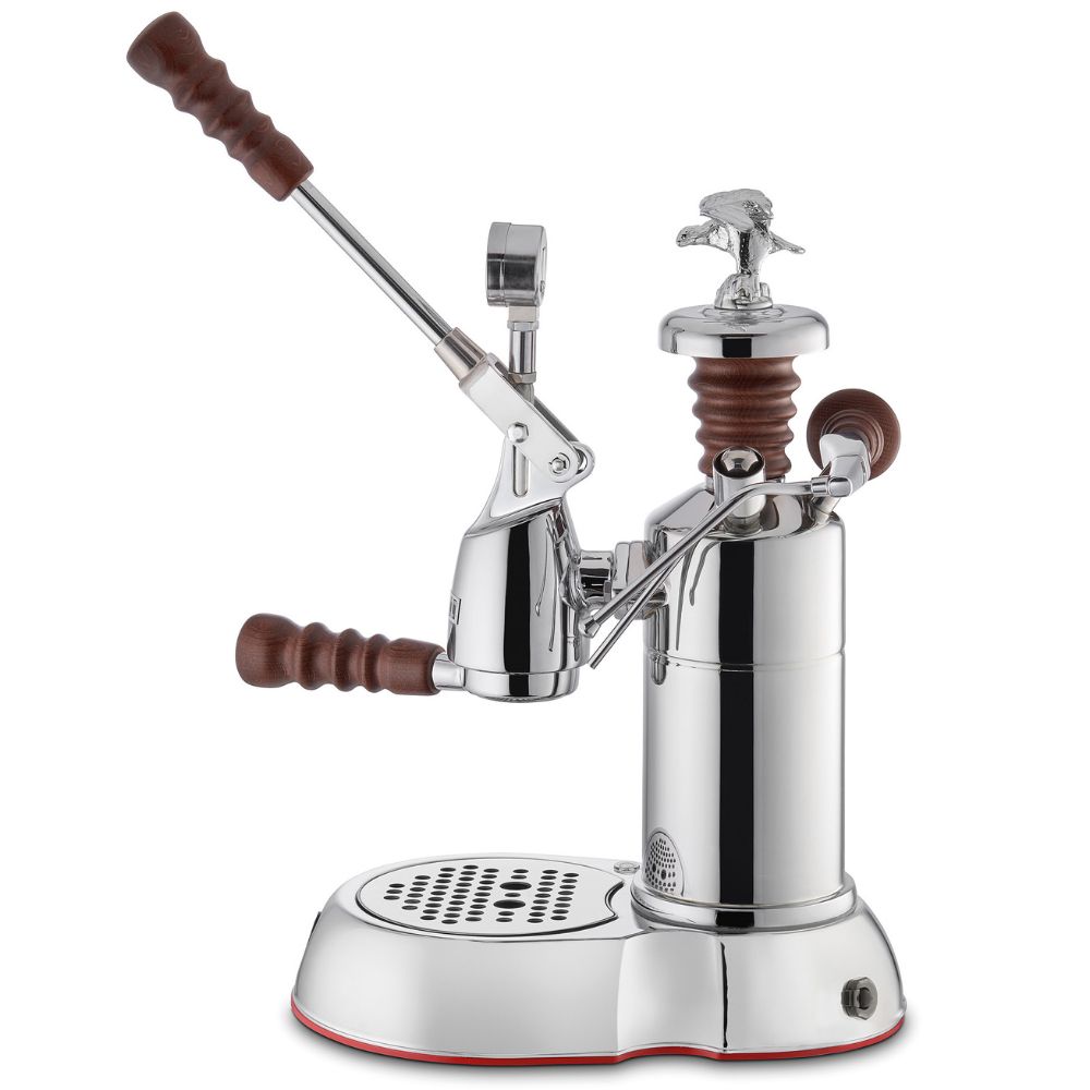 Handhebelmaschine ESPERTO ABILE Silber, La Pavoni