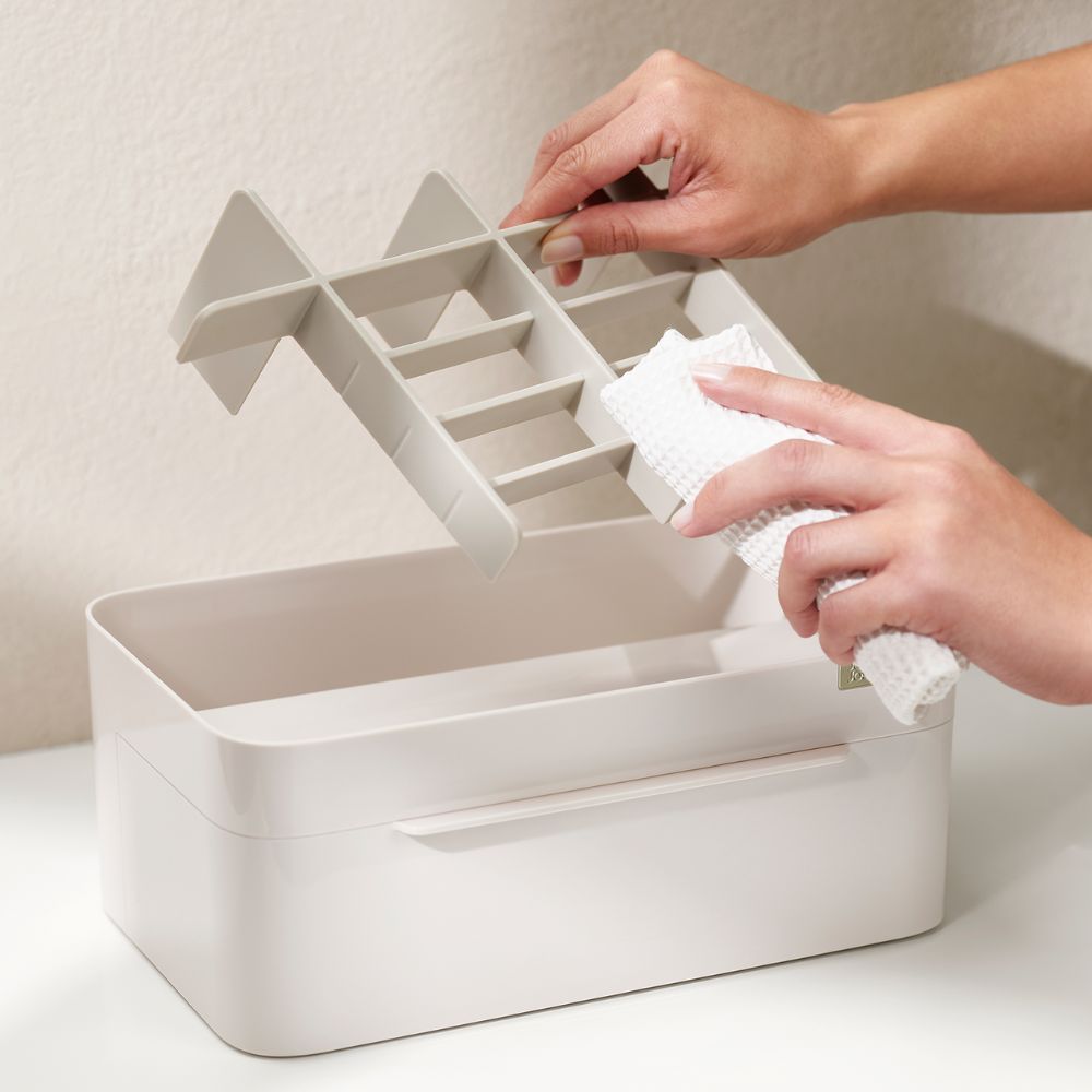 Make-up Organizer VIVA 75005, mit Spiegel, beige, Joseph Joseph