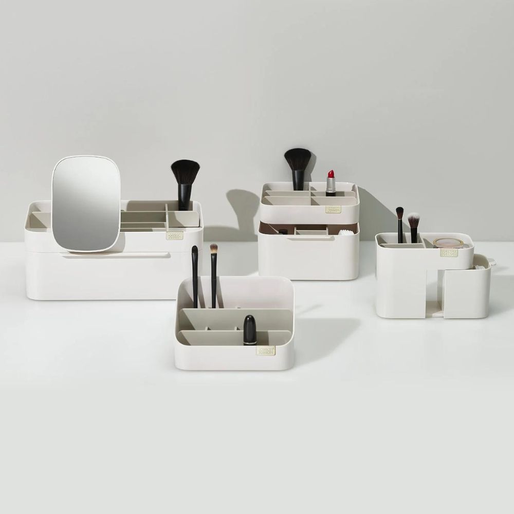 Make-up Organizer VIVA 75005, mit Spiegel, beige, Joseph Joseph
