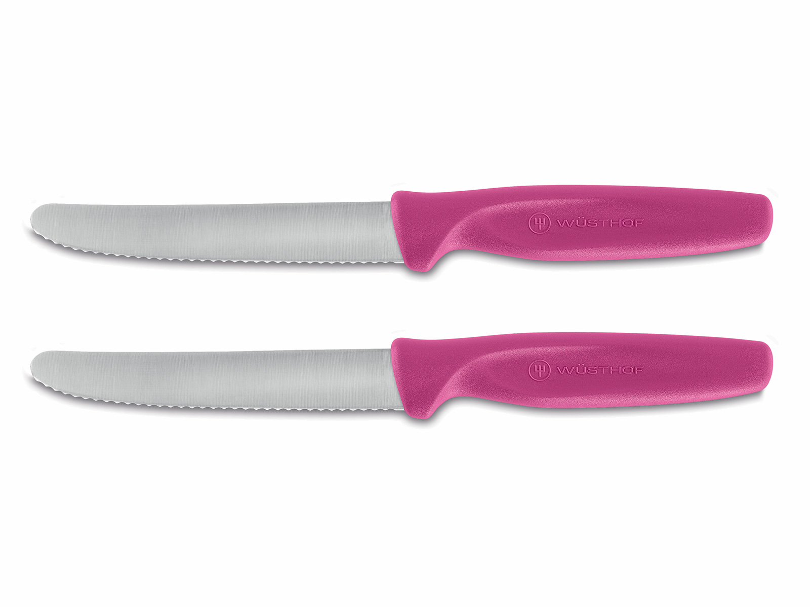 Gemüsemesser CREATE, 2er-Set, gezahnte Klinge, rosa, Wüsthof