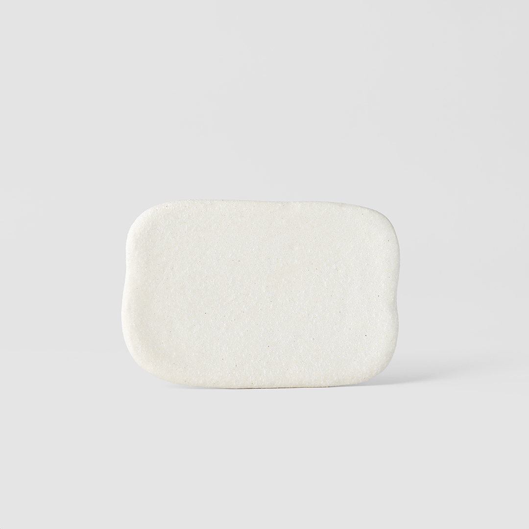 Sushi- und Sashimi-Teller SHELL WHITE WEAK, 16 x 11 cm, MIJ