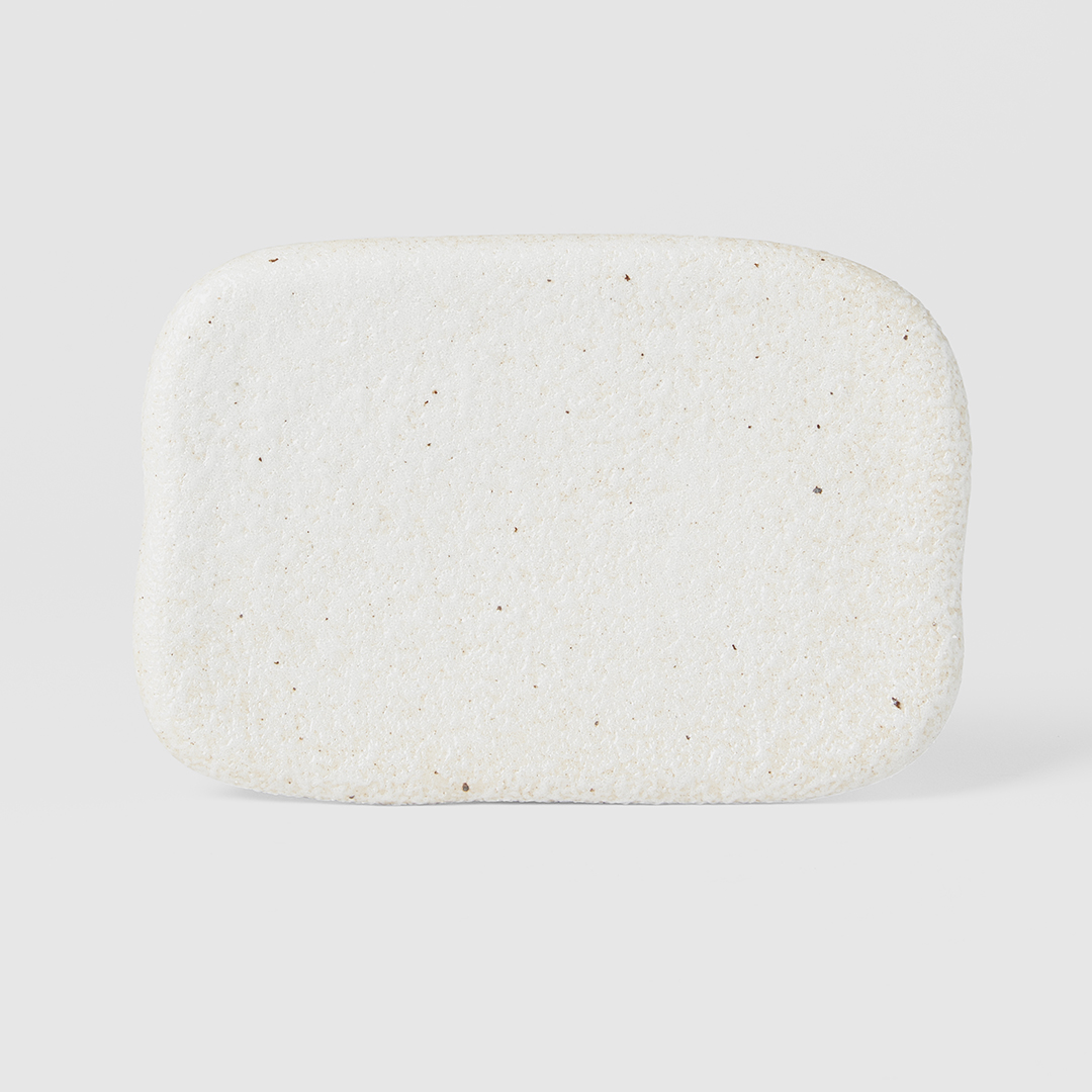 Sushi- und Sashimi-Teller SHELL WHITE WEAK, 16 x 11 cm, MIJ