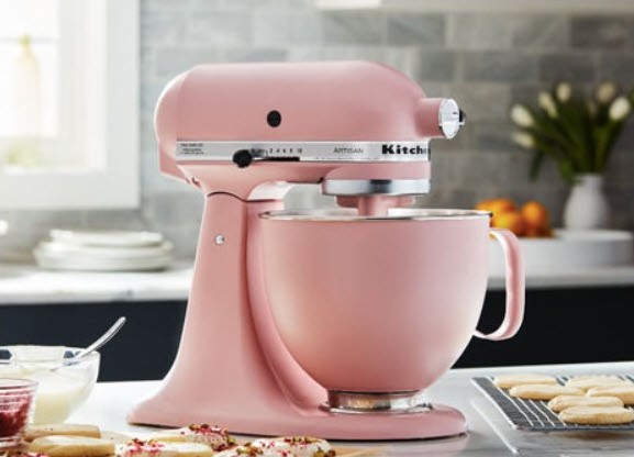 Rührschüssel für Küchenmaschine 5KSM5SS 4,83 l, pink matt, Edelstahl, KitchenAid