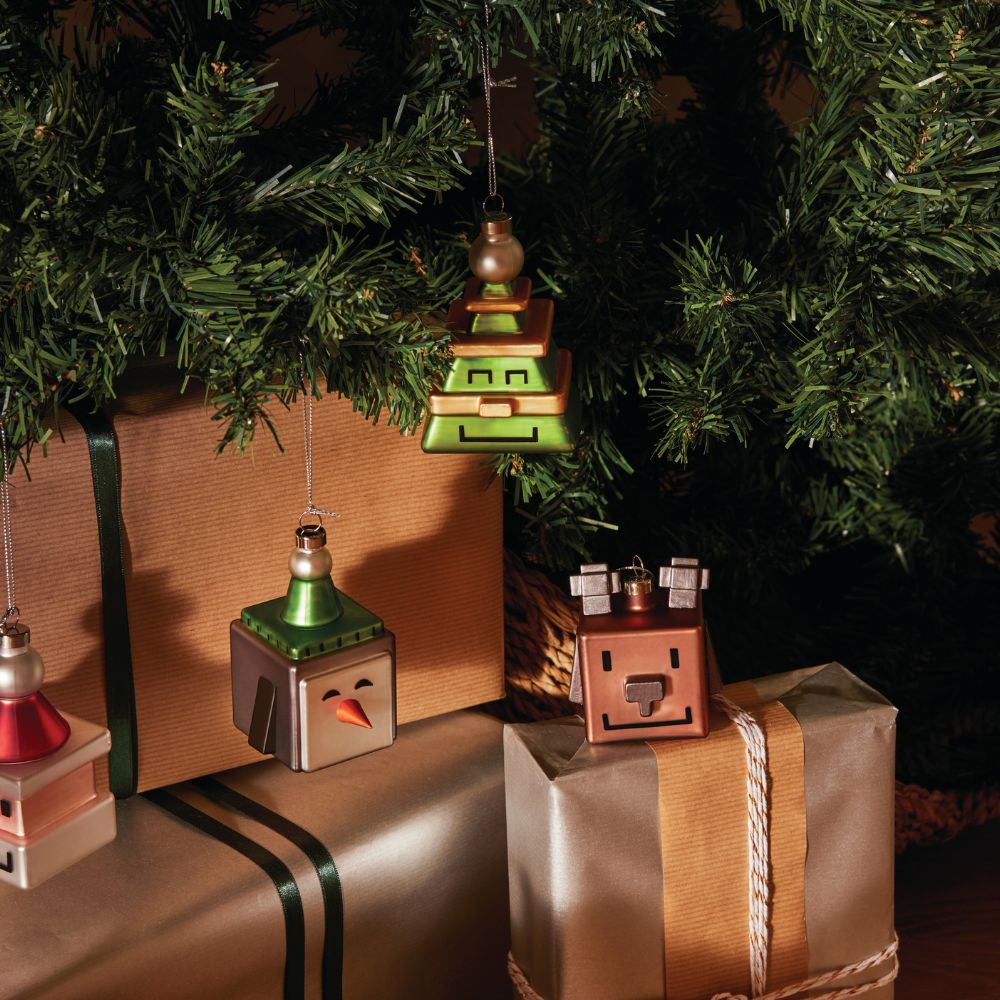 Weihnachtsschmuck CUBIK TREE, grün, Alessi