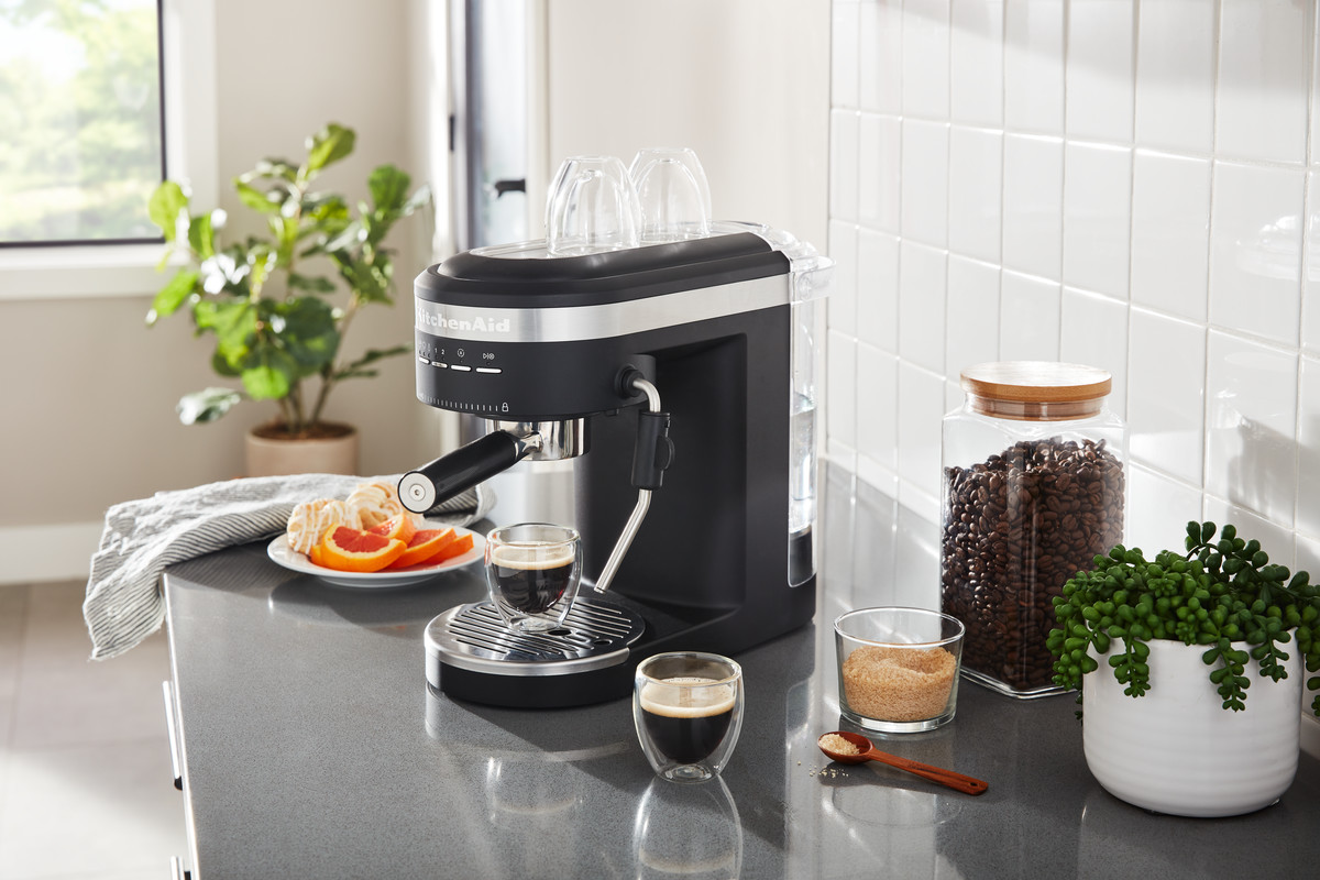 Espressomaschine 5KES6403EBM, mattschwarz, KitchenAid