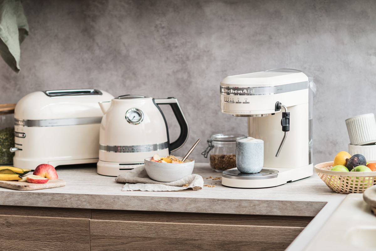 Espressomaschine halbautomatisch ARTISAN 5KES6503EAC, Almond, KitchenAid