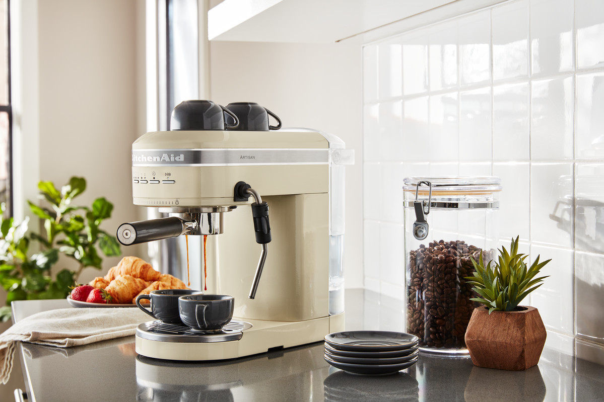 Espressomaschine halbautomatisch ARTISAN 5KES6503EAC, Almond, KitchenAid