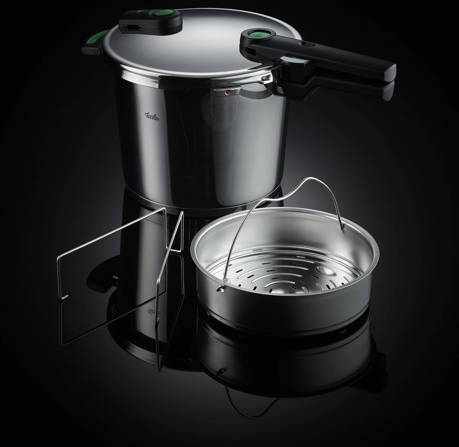 Schnellkochtopf VITAQUICK GREEN 22 cm, 6 l, Fissler