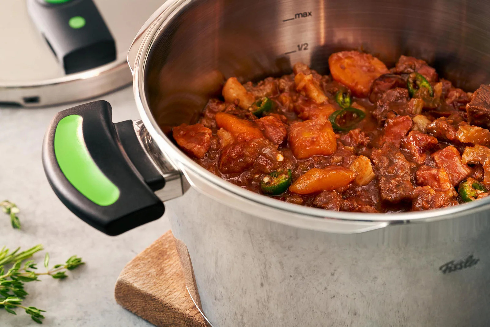 Schnellkochtopf VITAQUICK GREEN 22 cm, 6 l, Fissler
