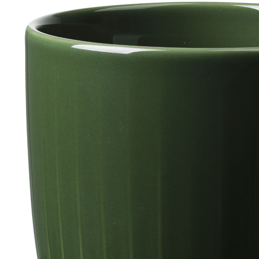Tasse HAMMERSHOI 330 ml, dunkelgrün, Kähler