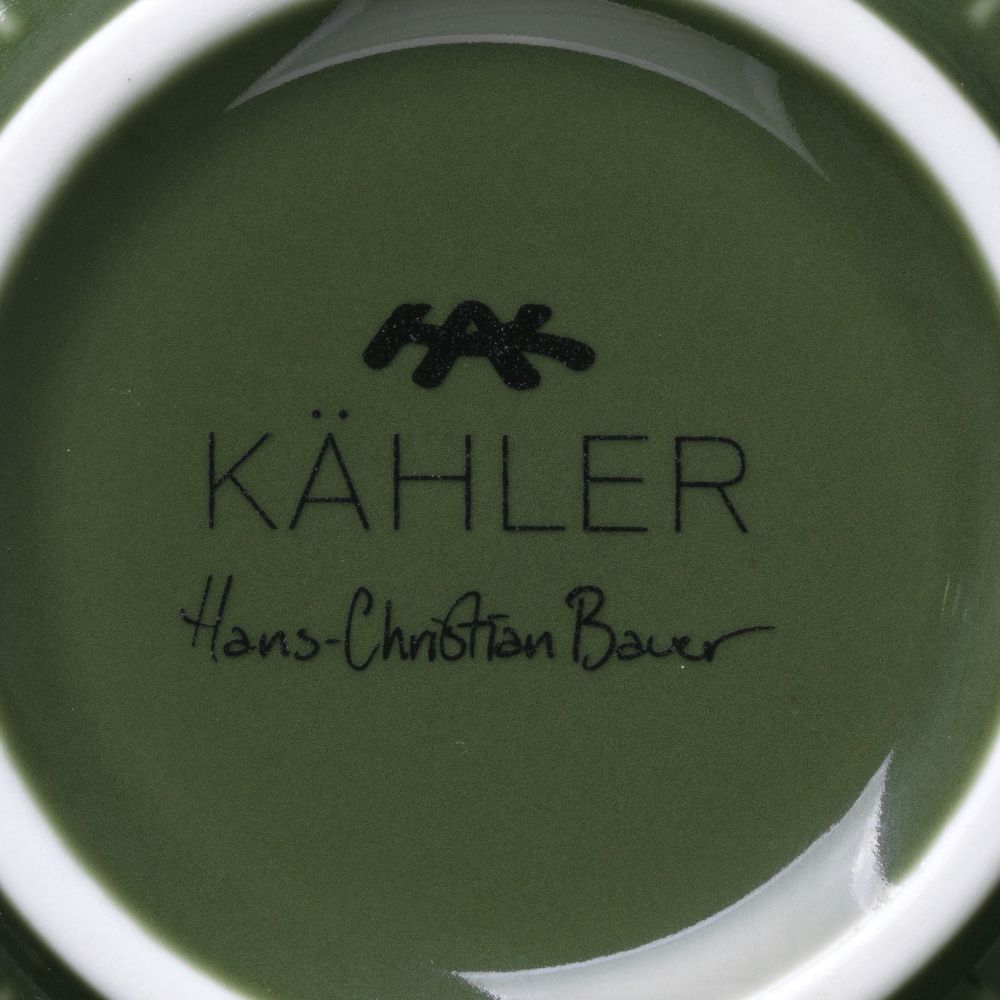 Tasse HAMMERSHOI 330 ml, dunkelgrün, Kähler