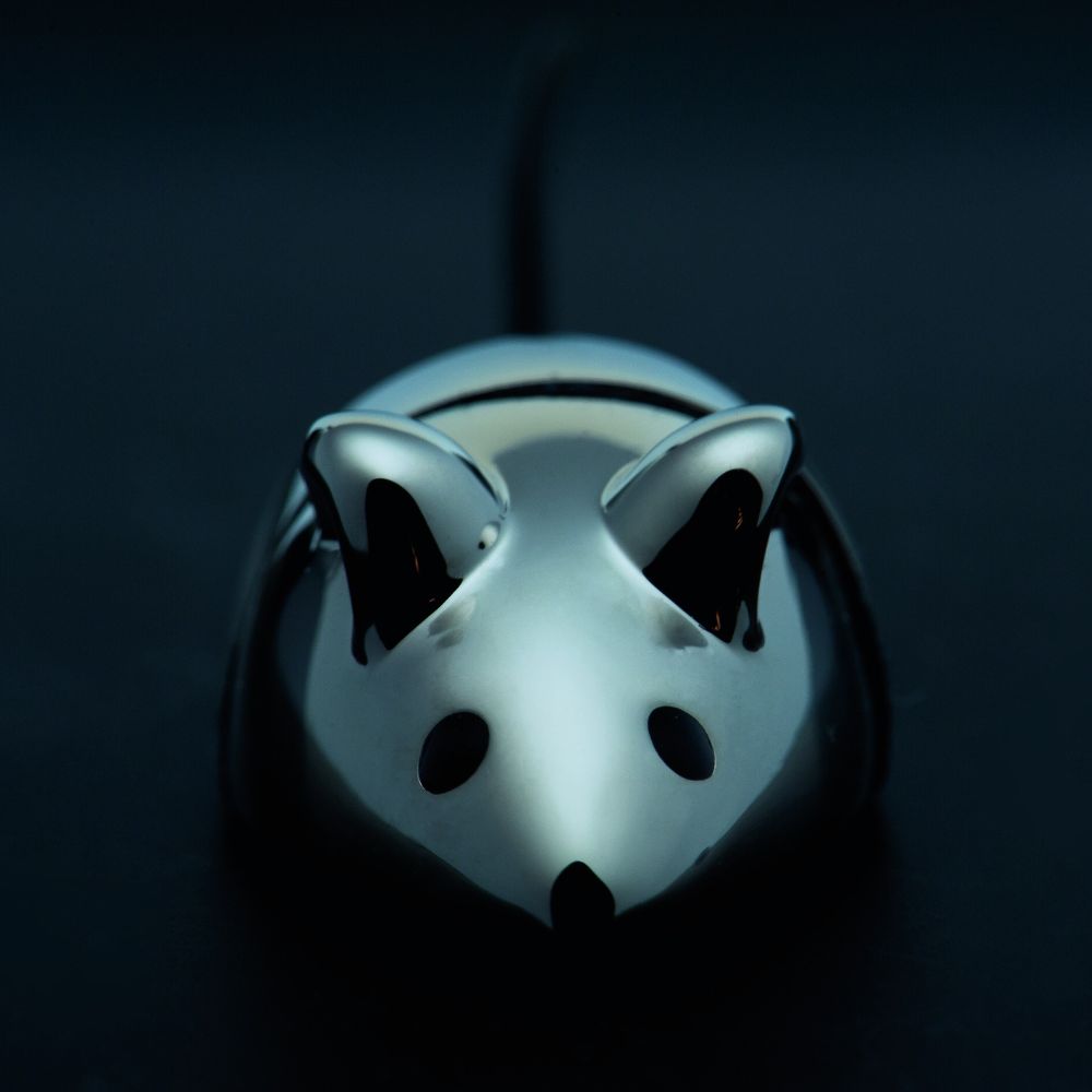 Schlüsselanhänger RACING MOUSE 5 cm, mit LED Licht, Philippi