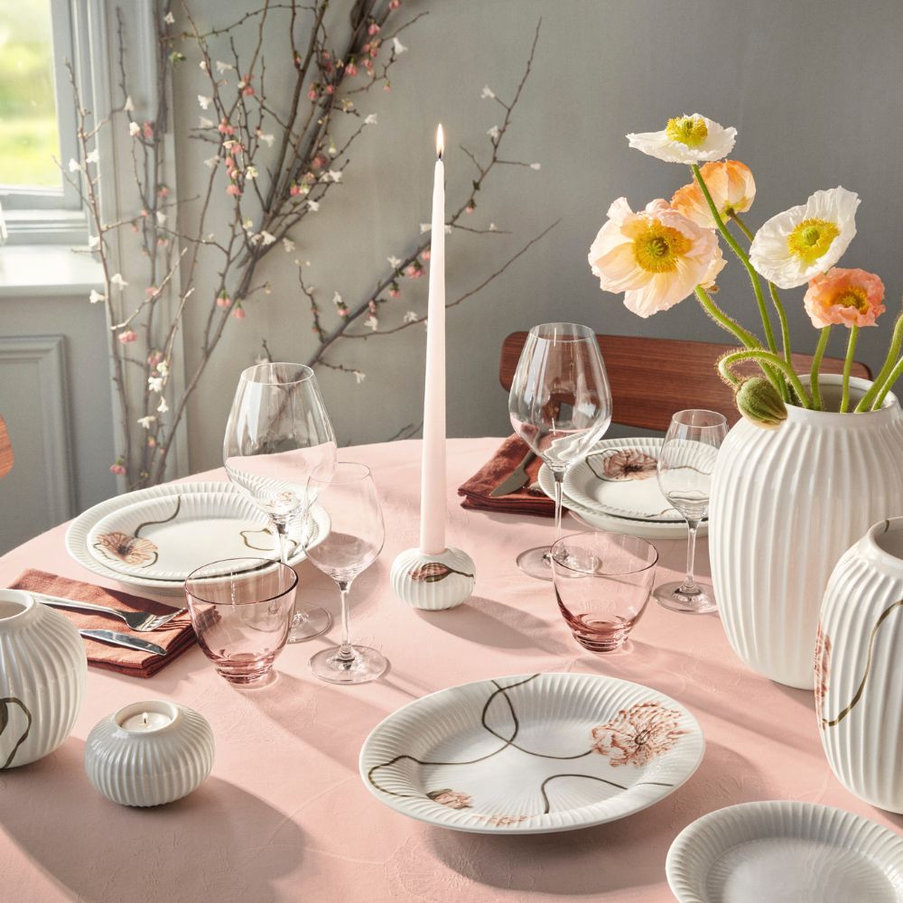 Vase HAMMERSHOI POPPY Kähler 13 cm weiß