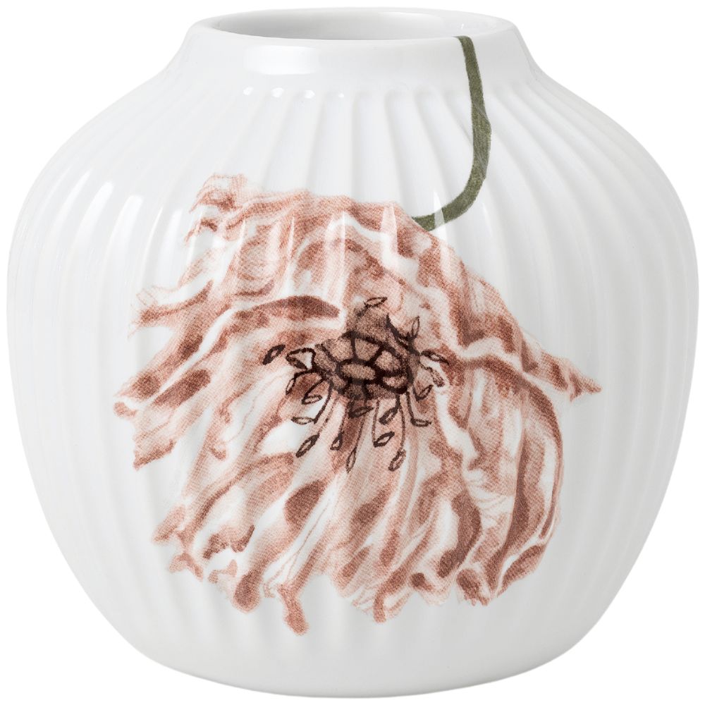 Vase HAMMERSHOI POPPY Kähler 13 cm weiß