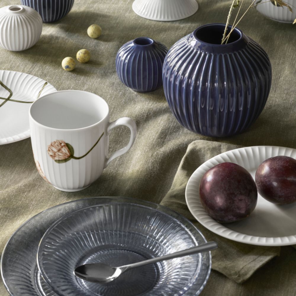 Dessertteller HAMMERSHOI 19 cm, weiß, porzellan, Kähler