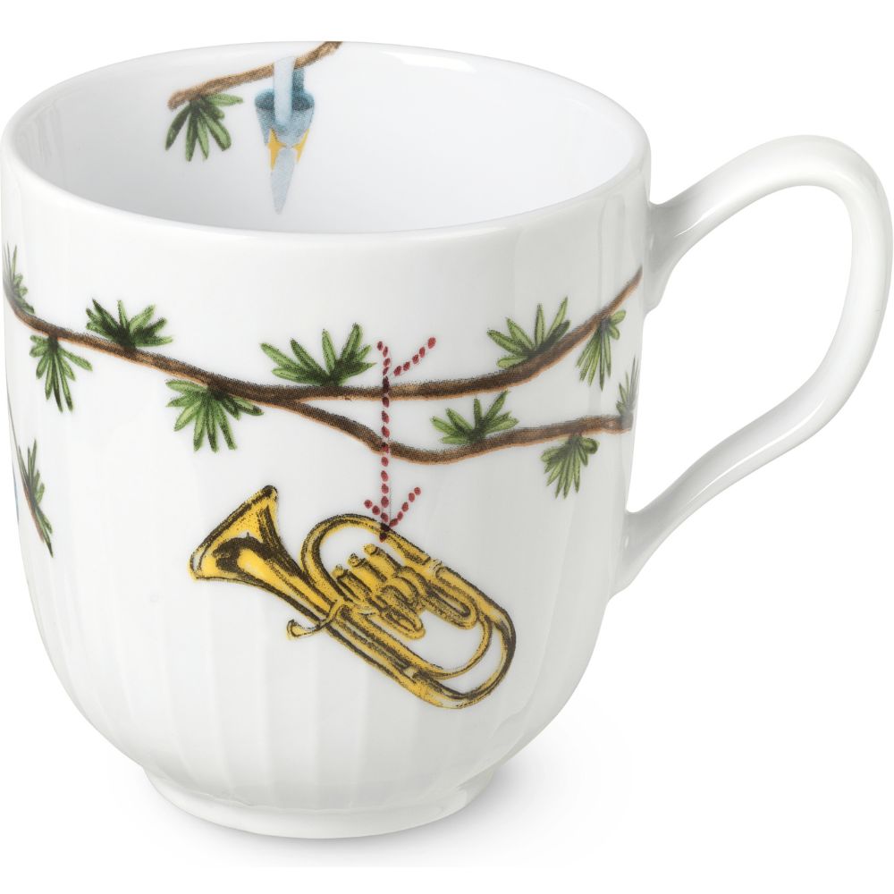 Weihnachtstasse HAMMERSHOI 2022, 330 ml, weiß, Kähler