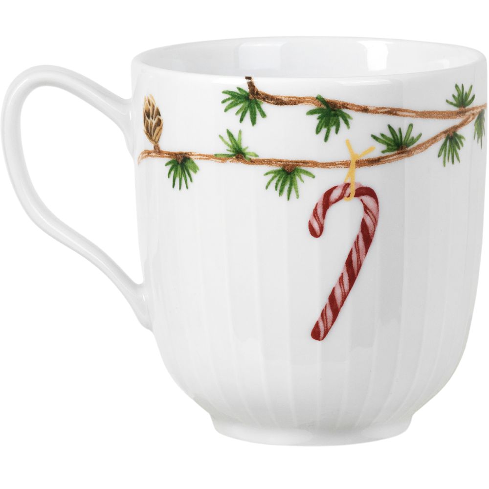 Weihnachtskugel HAMMERSHOI 2019, 330 ml, weiß, Kähler