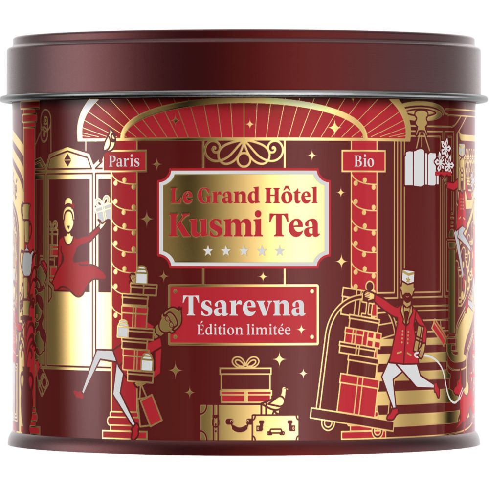 Schwarzer Tee TSAREVNA 120 g Loser Tee Dose, Kusmi