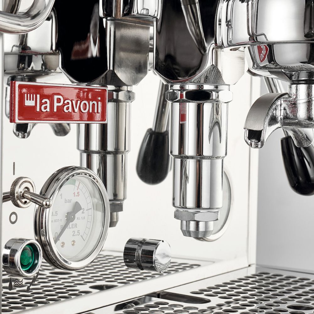 Semiprofessionelle Kaffeemaschine CELLINI EVOLUZIONE, Silber, La Pavoni