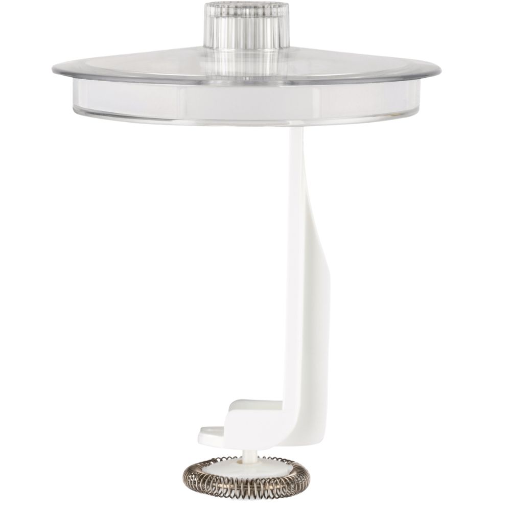 Milchaufschäumer PLISSÉ, weiß, Alessi