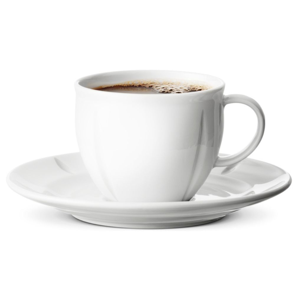Kaffeetasse mit Untertasse GRAND CRU SOFT 280 ml, weiß, Rosendahl