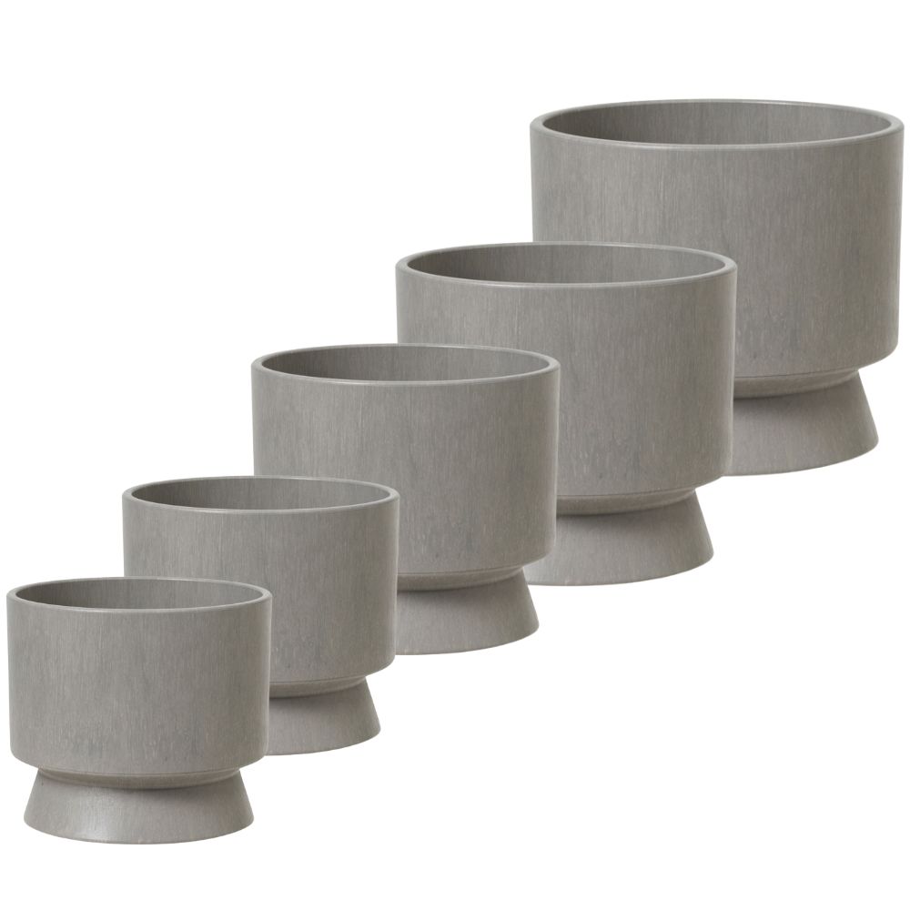 Blumentopf RECYCLED 24 cm, Sand, Rosendahl