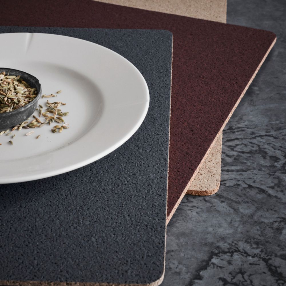 Tischset Platzdeckchen CORKI, 43 x 30 cm, Burgund, Rosendahl