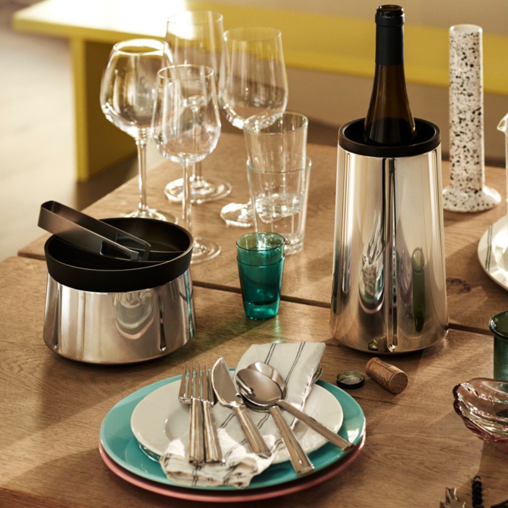 Weinkühler GRAND CRU, 22,5 cm, Silber, Rosendahl