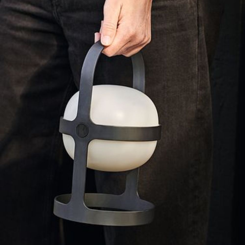 Portable Akku-Tischleuchte SOFT SPOT 25 cm, LED, schwarz, Rosendahl