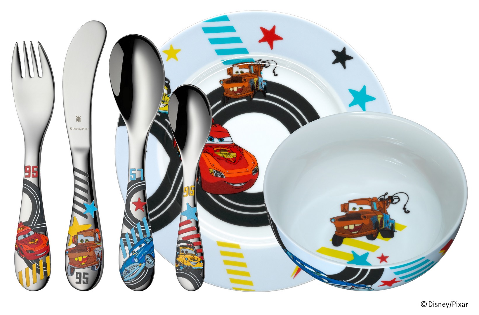Kinder Geschirrset CARS 2 DISNEY, 6-teilig, WMF