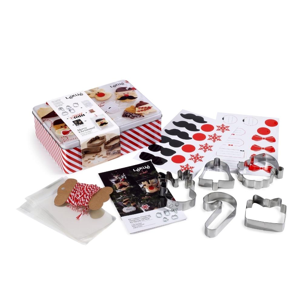 Weihnachten Ausstechformen, Geschenkset, Lékué
