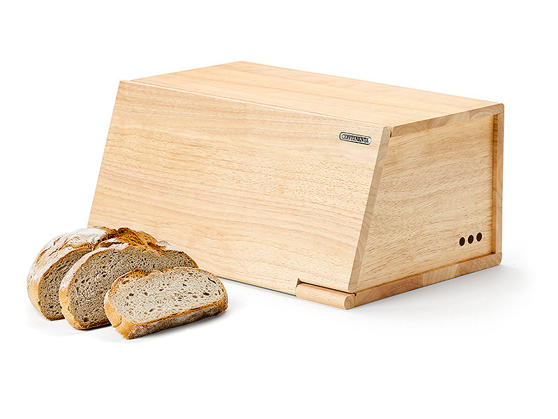 Brotkasten 40 x 26 cm, Holz, Continenta