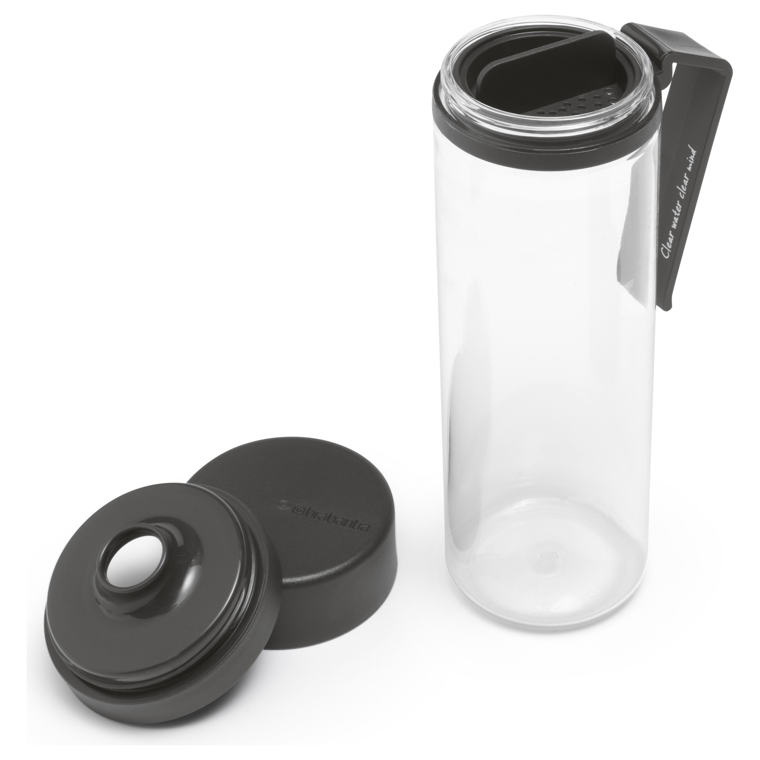 Wasserflasche MAKE & TAKE 500 ml, dunkelgrau, Brabantia