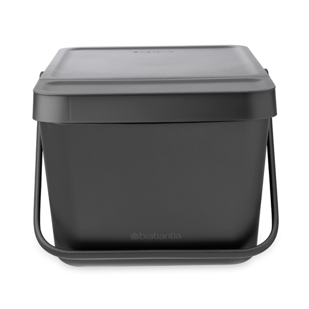 Mülleimer SORT & GO 20 l, stapelbar, grau, Brabantia
