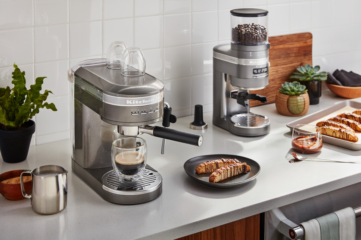 Kaffeemühle ARTISAN 5KCG8433EMS, silbergrau, KitchenAid