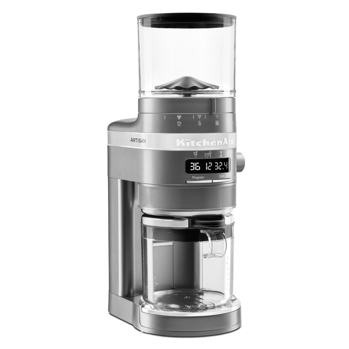Kaffeemühle ARTISAN 5KCG8433EMS, silbergrau, KitchenAid