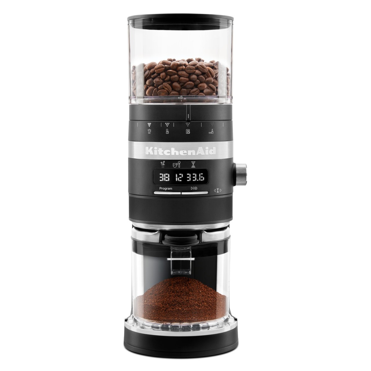 Kaffeemühle 5KCG8433EBM, schwarz matt, KitchenAid