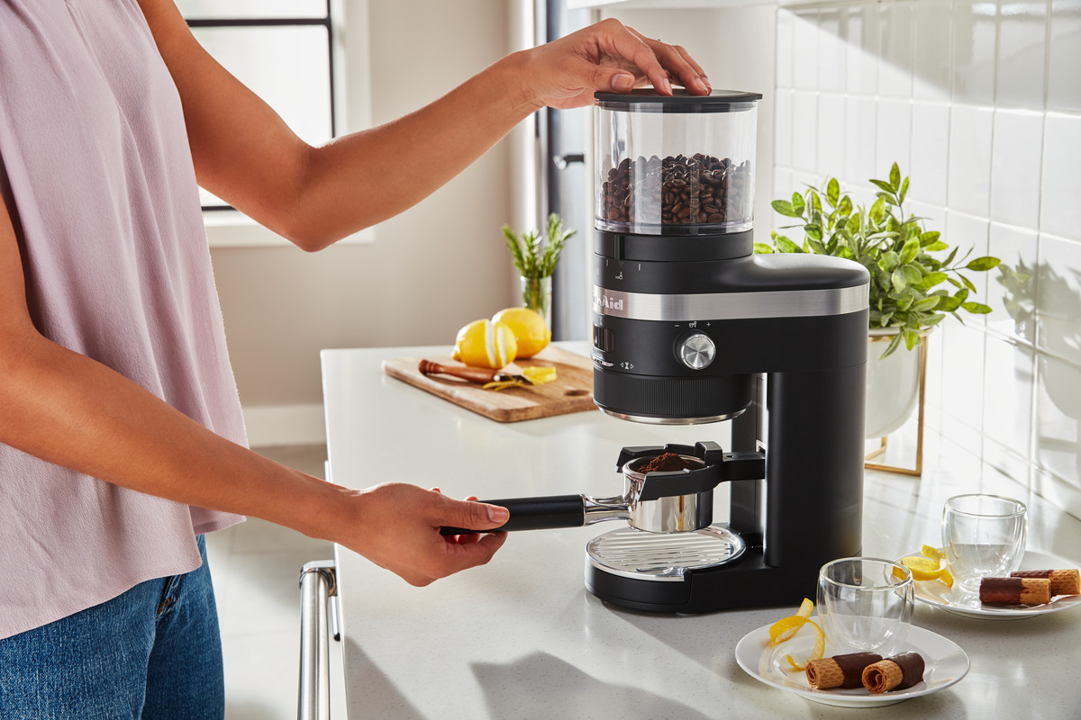 Kaffeemühle 5KCG8433EBM, schwarz matt, KitchenAid