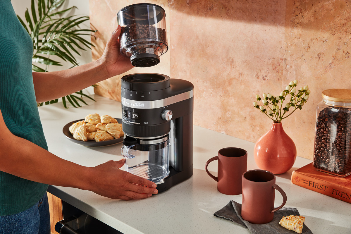 Kaffeemühle 5KCG8433EBM, schwarz matt, KitchenAid